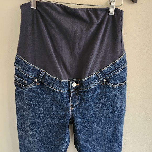 H&M 99% Cotton Maternity Jeans Medium - Picture 4 of 9